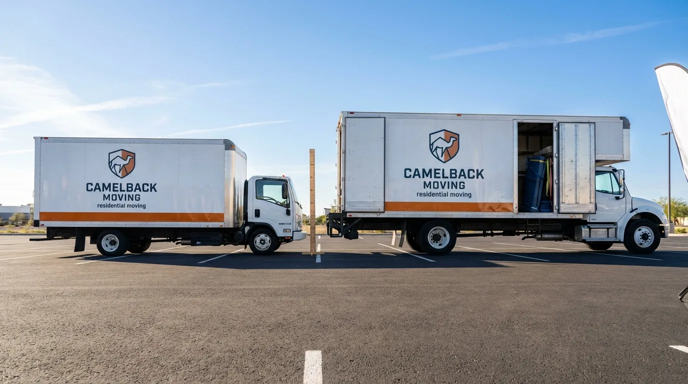 Moving truck size capacity guide in Centerville